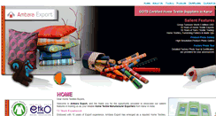 Desktop Screenshot of ambaraexport.com