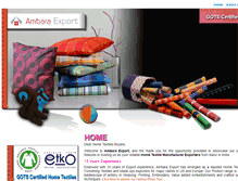 Tablet Screenshot of ambaraexport.com